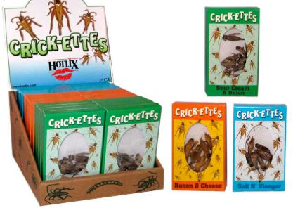 Hotlix Snax - Cricket Snax - Assorted 24 Count