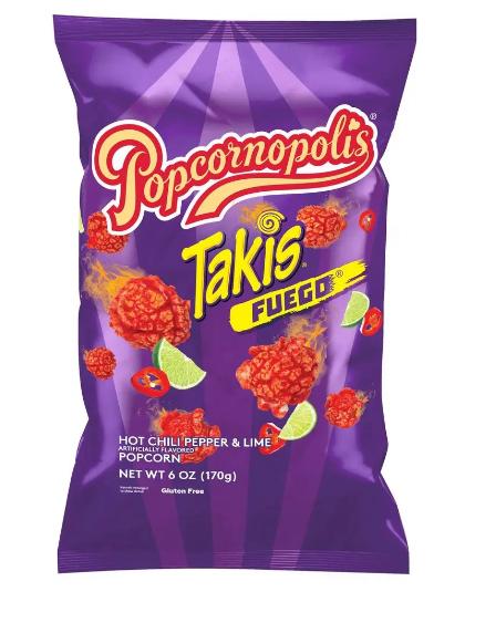 Popcornoplis Takis Fuego 10 Count
