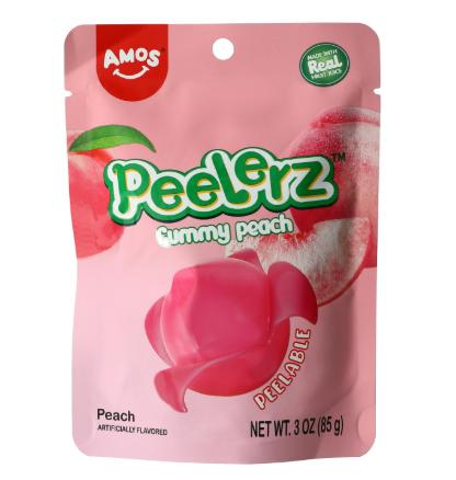 Peelerz Gummy Peach 24 Count