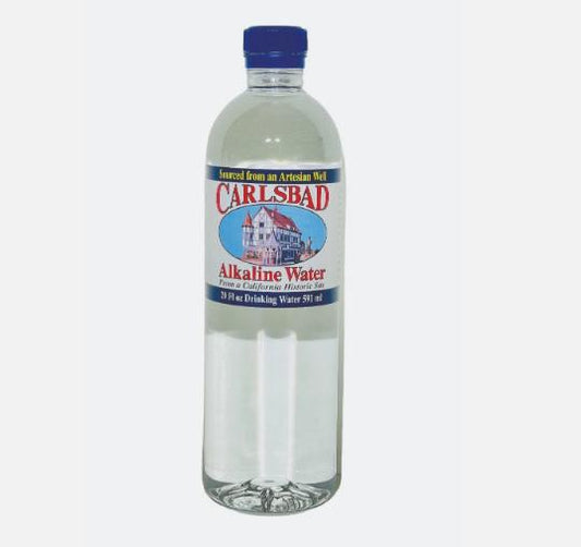 Carlsbad Alkaline Water 20 FL Ounces 24 Count