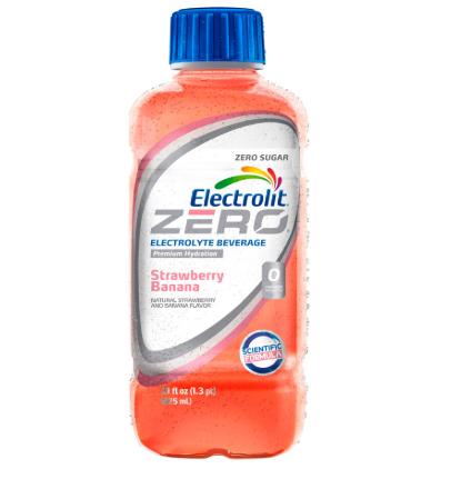 Electrolit: Zero Strawberry Banana 12 Count
