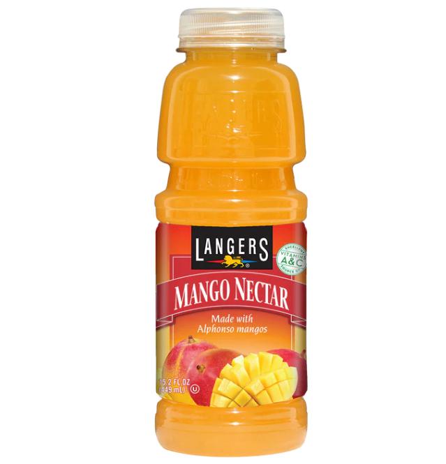 Langers Juice: Mango Nectar 12 Count