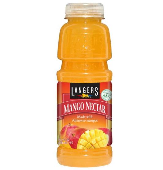 Langers Juice: Mango Nectar 12 Count