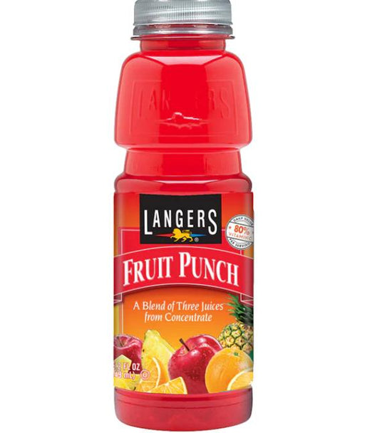 Langers Juice: Fruit Punch 12 Count