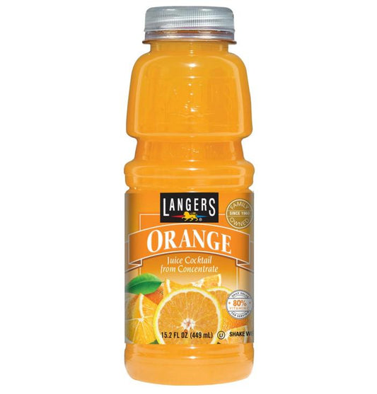 Langers Juice: Orange 12 Count