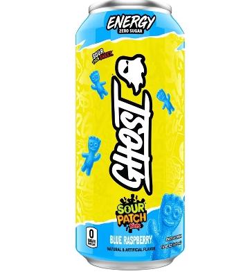 Ghost Energy: Sour Patch Blue Raspberry 12 Count