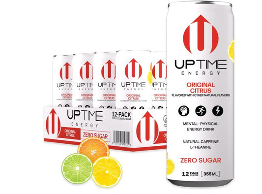 Uptime Energy: Original Citrus Zero Sugar 12 Count