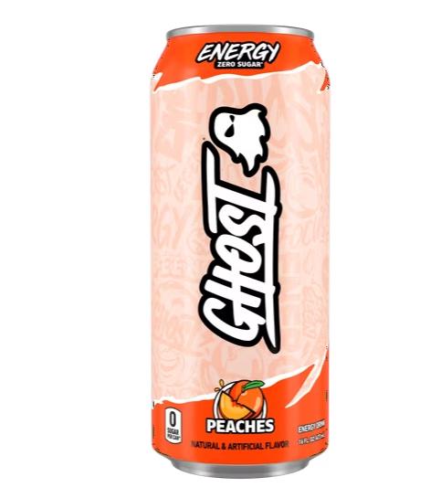 Ghost Energy: Peaches 12 Count