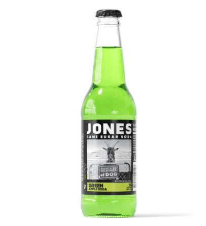 Craft Glass Soda | Jones Green Apple Soda 24 Count