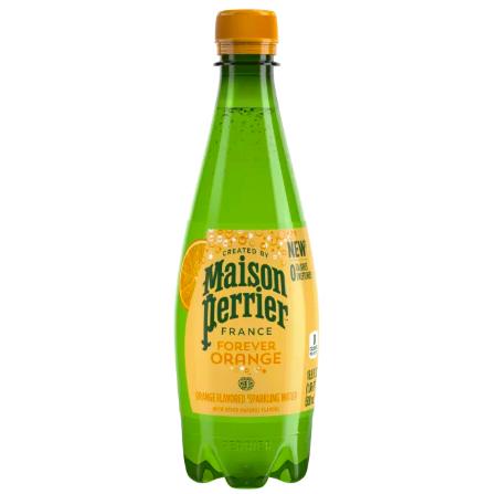 Maison Perrier Sparkling Water: Orange 24 Count