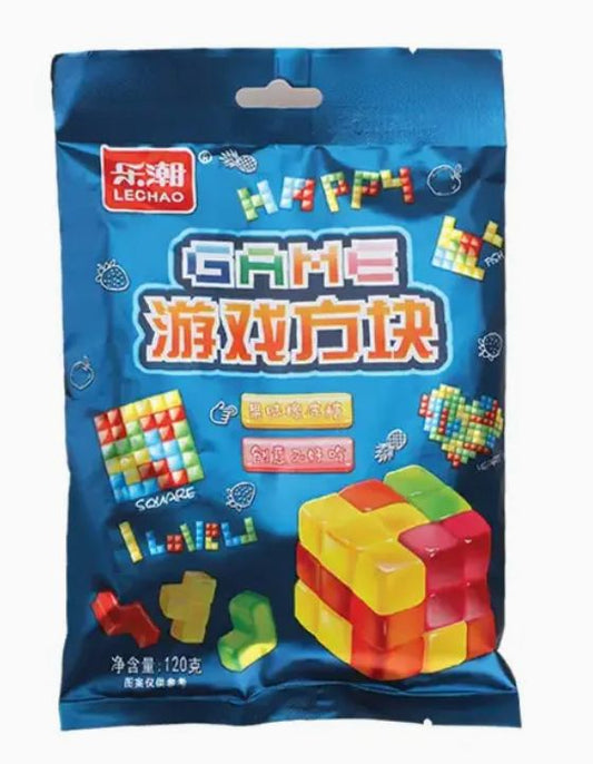 LeChao Game Blocks Gummy Candy 12 Count