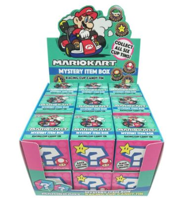 Super Mario Kart Blind Box W/ Racing Tin 18 Count