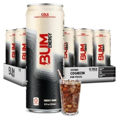 Bum Energy Cola 12 Count