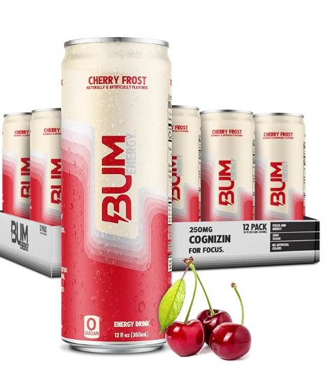 Bum Energy Cherry Frost 12 Count