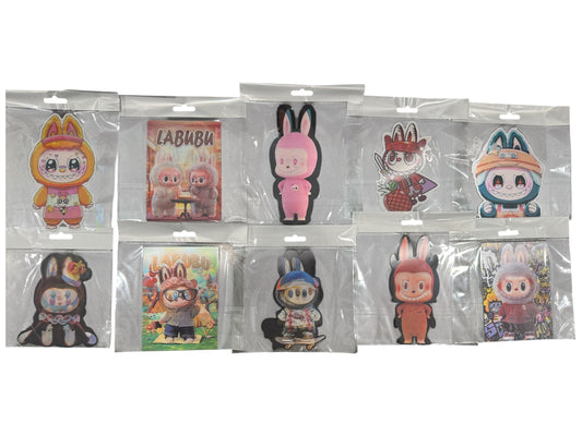 3D Mystery Stickers variety of 10