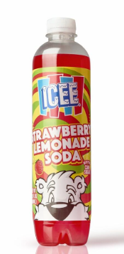 ICEE Strawberry Lemonade Soda 12 count