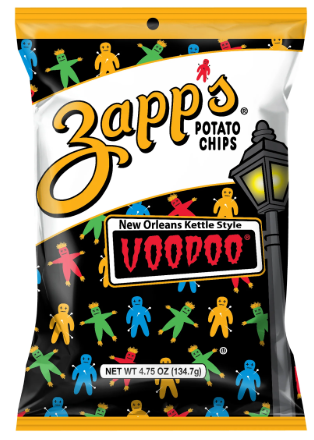 Zapp's New Orleans Kettle Style VOODOO 25 count