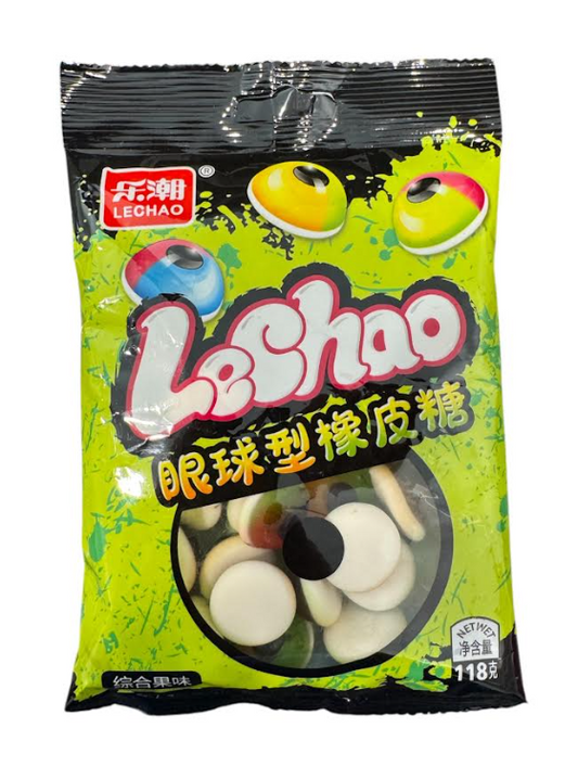 LeChao Eye Shaped Gummy Candy 12 count