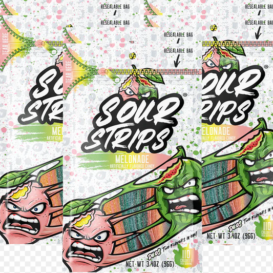 Sour Strips Melonade 10 count