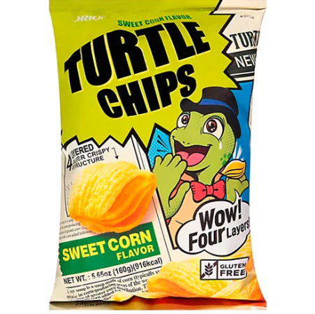 Turtle Chips Sweet Corn 12 count