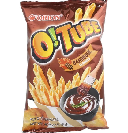 O! Tube Chips BBQ 12 count