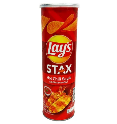 Lay's STAX Hot Chili Squid 16 Count