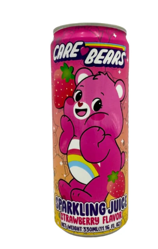 Exotic Strawberry Care Bears Sparkling Juice 12 Count
