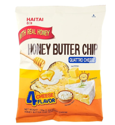Exotic Hai Tai Honey Butter Chips Quatro Cheese 12 Count