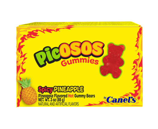 Canel's Picoso Spicy Pineapple Gummies 11 Count