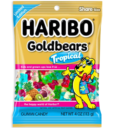Haribo GoldBears Tropical 12 Count
