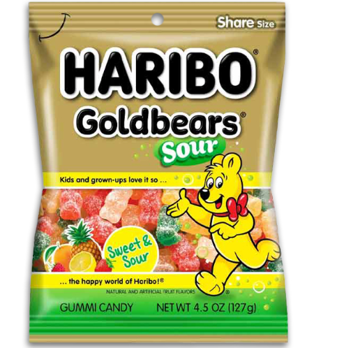 Haribo GoldBears Sour 12 Count