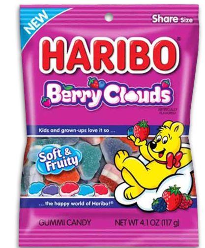 Haribo Berry Clouds 12 Count