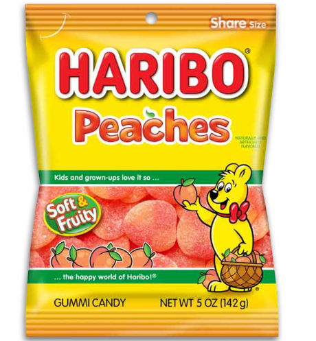 Haribo Peaches 12 Count