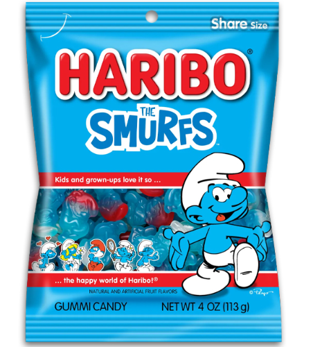 Haribo Original Smurfs 12 Count