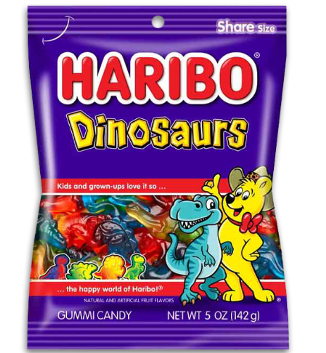 Haribo Dinosaurs 12 Count