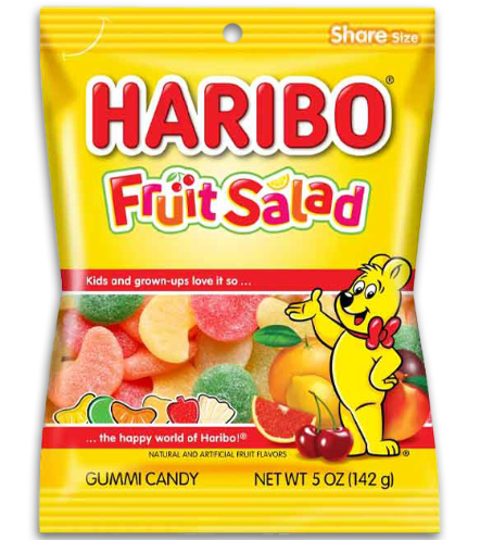 Haribo Fruit Salad 12 Count