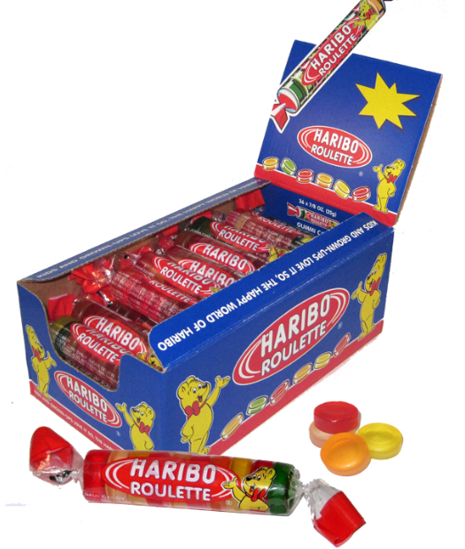 Haribo Roulette Rolls 36 Count