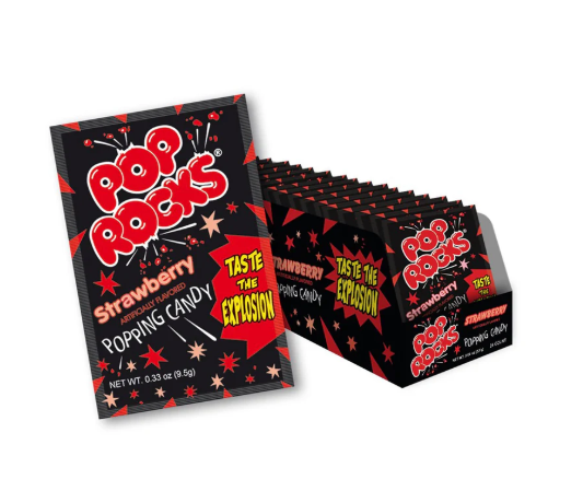 Pop Rocks Strawberry 24 Count