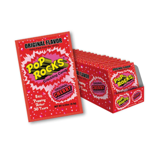 Pop Rocks Original Cherry 24 Count