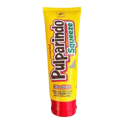 De La Rosa Pulparindo Squeeze Tamarindo 12 Count