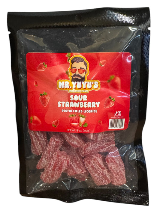 Mr. YuYu's Strawberry Licorice 6 count