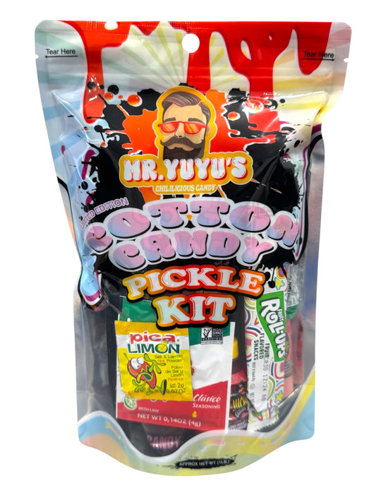 Mr. YuYu's Pickle Kit Cotton Candy 12 Count *Limited Edition*