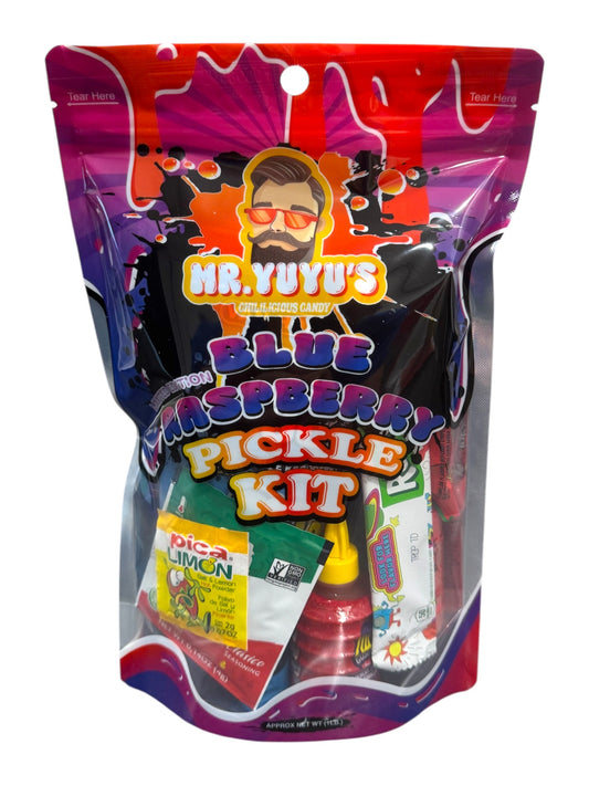 Mr. YuYu's  Pickle Kit Blue Raspberry 12 count *Limited Edition*