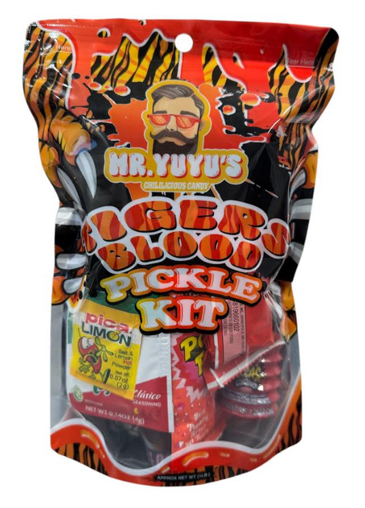 Mr. YuYu's Pickle Kit Tigers Blood 12 Count *Limited Edition*