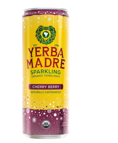 Yerba Madre / Guayaki Sparkling Cherry Berry 12 Count