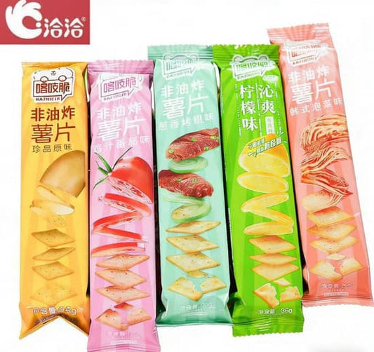 Classic Non-Fried Mixed Flavor Potato Chips 5 Count
