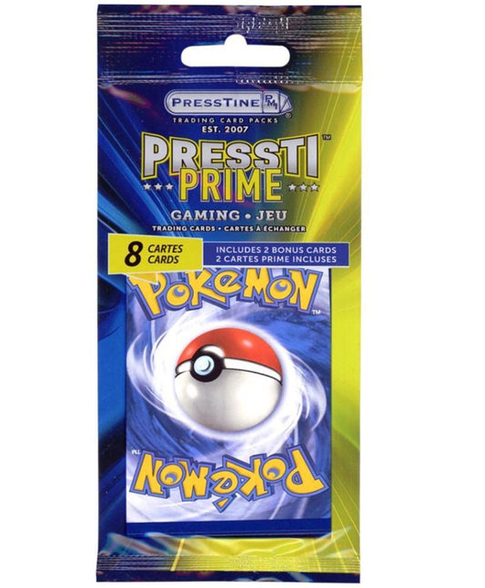 Pokemon Cards Presstine Pressti Shuffle 8 Card Pack 12 Counts