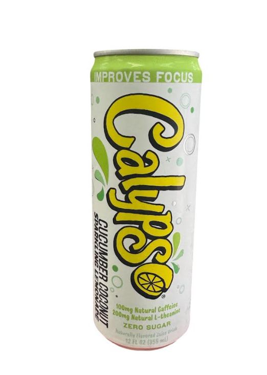 Calypso Sparkling Cucumber Coconut 12 Counts