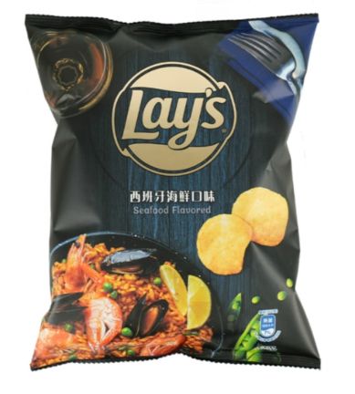 Lay's Sapnish Seafood  12 Count