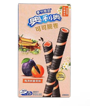 Exotic Oreo Cocoa Crisp Roll Plum & Tomato 24 Count